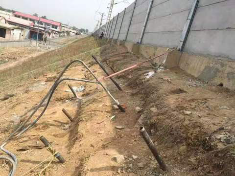 阿拉尔基础下沉注浆加固